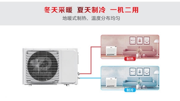 超低温空气源热泵热风机